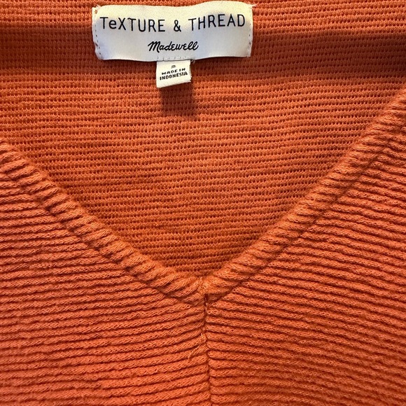 Madewell Terracotta Blouse - Picture 3 of 3